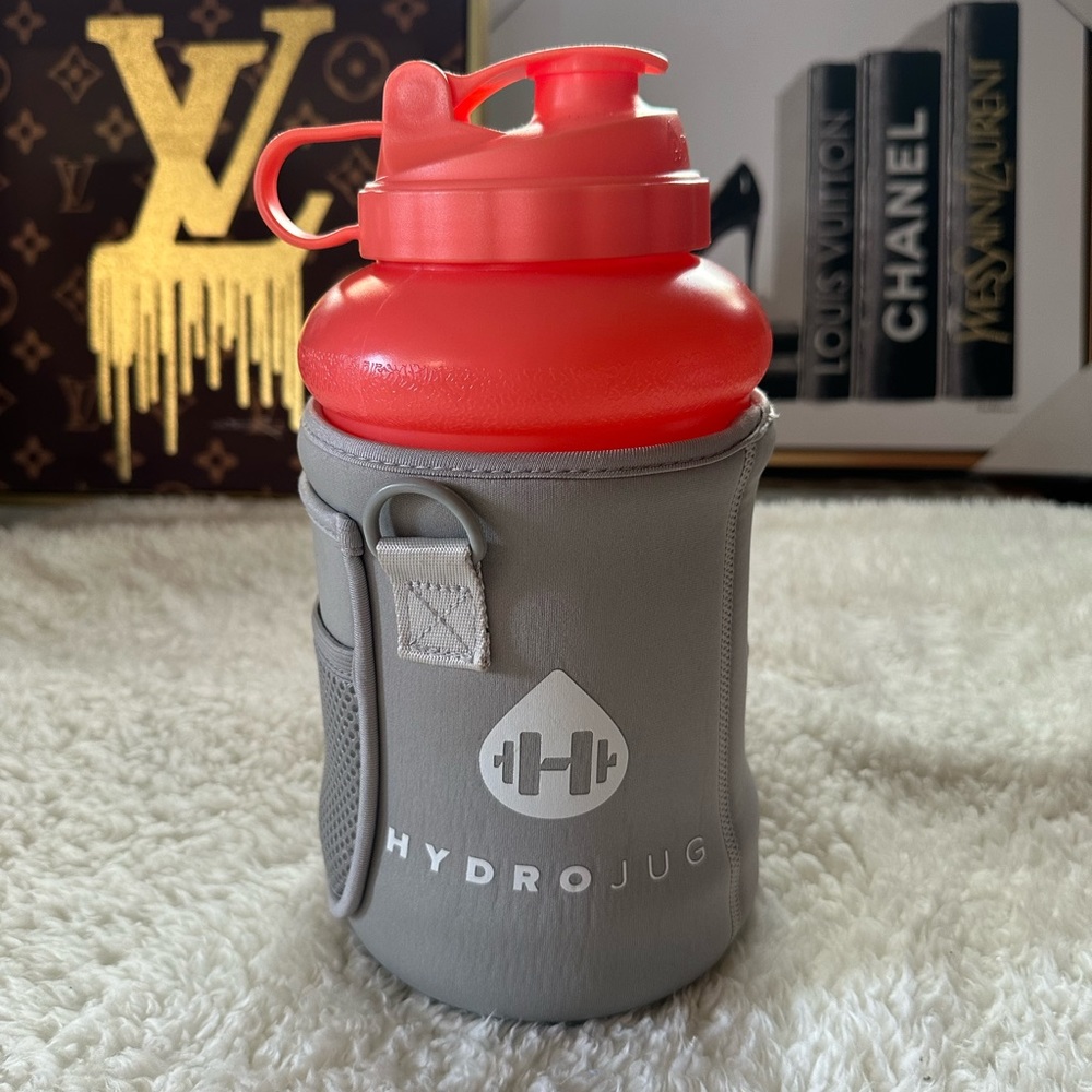 Hydrojug with Sleeve Pink/Grey
